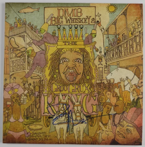 DAVE MATTHEWS JSA FULLY SIGNED AUTOGRAPH VINYL RECORD THE BIG WHISKEY COLLECTIBLE MEMORABILIA