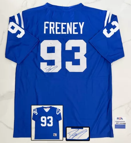 Dwight Freeney Signed Jersey Indianapolis Colts PSA/DNA COA