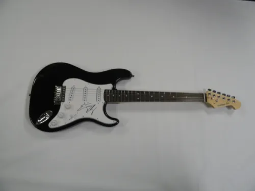 ERIC PASLAY SIGNED ELECTRIC GUITAR COUNTRY SUPERSTAR RARE COLLECTIBLE MEMORABILIA