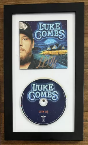 Luke Combs Gettin' 2024 Old Signed CD Limited Edition Autograph!!