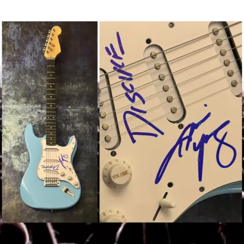 GFA Disciple Band Rock Star * KEVIN YOUNG * Signed Electric Guitar COA