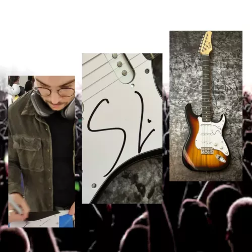 GFA EDM DJ STRANGERS STAR * SEVEN LIONS * SIGNED ELECTRIC GUITAR PROOF COA COLLECTIBLE MEMORABILIA
