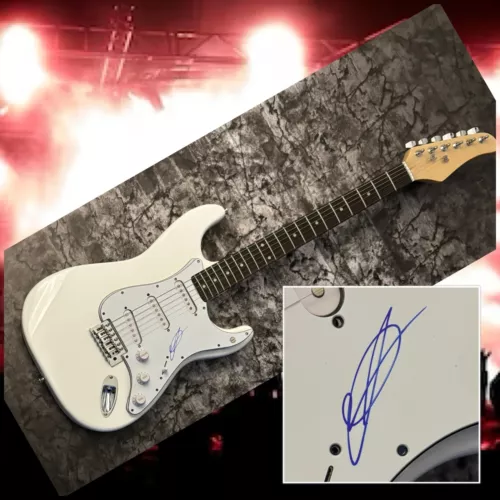 GFA HONEYPIE FOR ABBY STAR * JAWNY * SIGNED ELECTRIC GUITAR PROOF J8 COA COLLECTIBLE MEMORABILIA