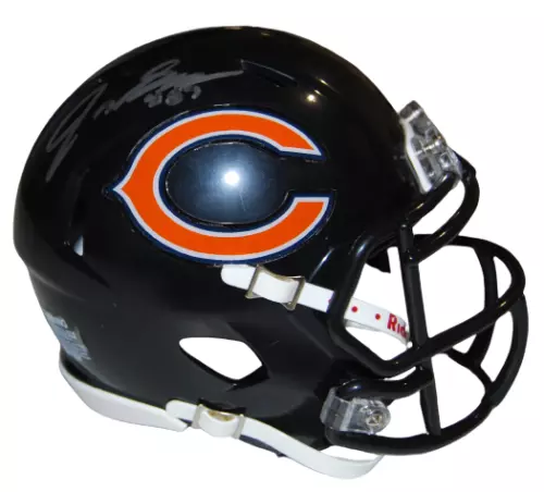 JACK SANBORN SIGNED (CHICAGO BEARS) MINI FOOTBALL HELMET PSA/DNA AN61443 COLLECTIBLE MEMORABILIA
