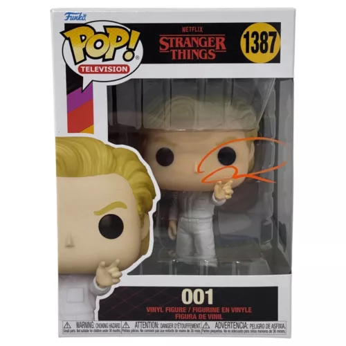 JAMIE CAMPBELL BOWER SIGNED STRANGER THINGS 001 FUNKO POP AUTOGRAPH BECKETT COA COLLECTIBLE MEMORABILIA