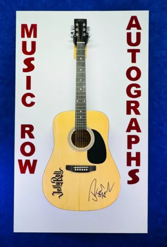 Jelly Roll Signed Acoustic Guitar COA Proof Autographed Country Hiphop Rock star Jelly Roll Signed Acoustic Guitar COA Proof Autographed Country Hiphop Rock star