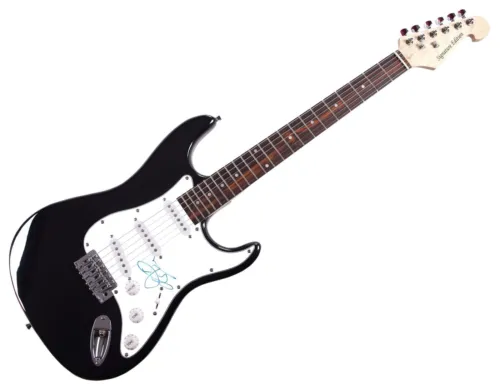 JESSICA SIMPSON AUTOGRAPHED SIGNED GUITAR COLLECTIBLE MEMORABILIA