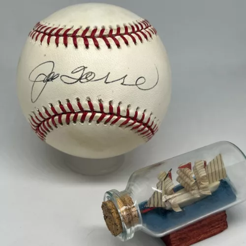 JOE TORRE SIGNED RAWLINGS ONL BASEBALL JSA COA YANKEES BRAVES HOF AUTO A3476 COLLECTIBLE MEMORABILIA