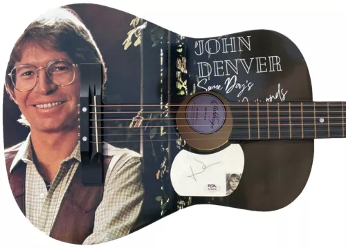 JOHN DENVER AUTOGRAPHED LIMITED EDITION TAKE ME HOME COUNTRY ROAD PSA/DNA COLLECTIBLE MEMORABILIA