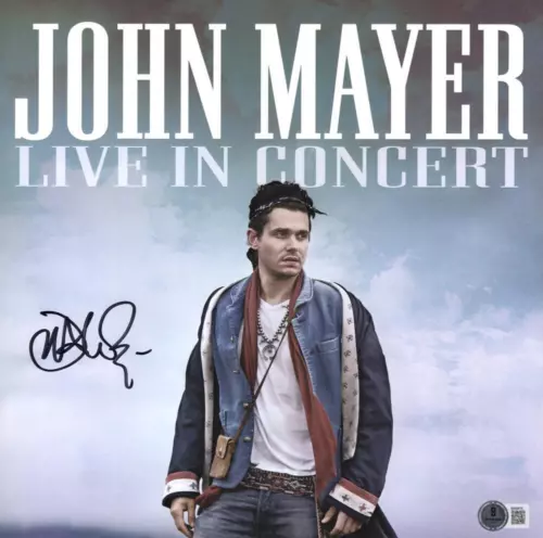 JOHN MAYER SIGNED AUTOGRAPH 11×11 CONCERT TOUR POSTER – GUITAR GOD BECKETT COA COLLECTIBLE MEMORABILIA