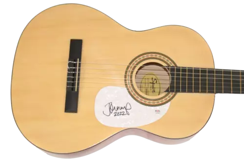 John Mellencamp Signed Autograph Fender Acoustic Guitar - American Fool PSA COA
