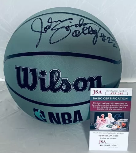 John Salley Pistons Bulls Lakers signed NBA Basketball autographed Proof JSA