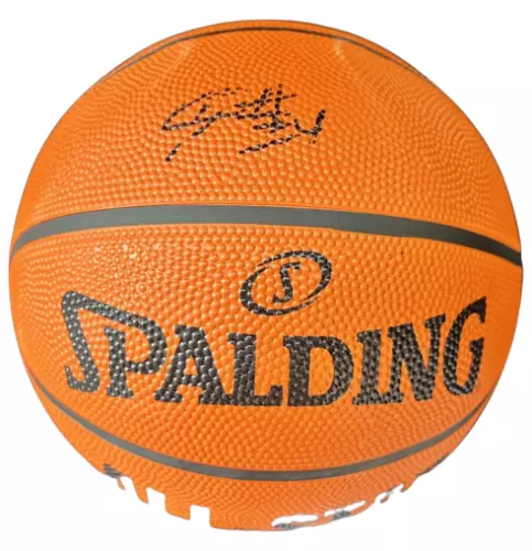 JORDAN HAWKINS SIGNED (NEW ORLEANS PELICANS) SPALDING BASKETBALL PSA/DNA AN10463 COLLECTIBLE MEMORABILIA