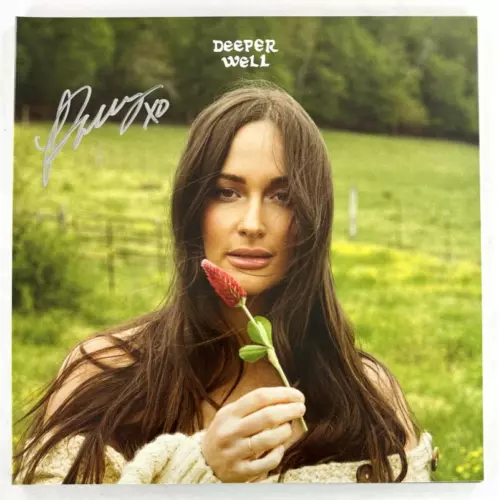 KACEY MUSGRAVES SIGNED AUTOGRAPH ALBUM VINYL RECORD LP – DEEPER WELL W/ JSA COA COLLECTIBLE MEMORABILIA