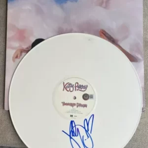 Katy Perry SIGNED Autographed Teenage Dream Record Vinyl LP Beckett Proof