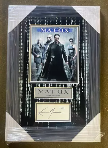 The Matrix signed fashion photo