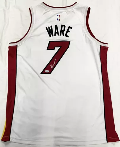 KEL’EL WARE SIGNED AUTOGRAPHED MIAMI HEAT JERSEY PSA/DNA COA COLLECTIBLE MEMORABILIA