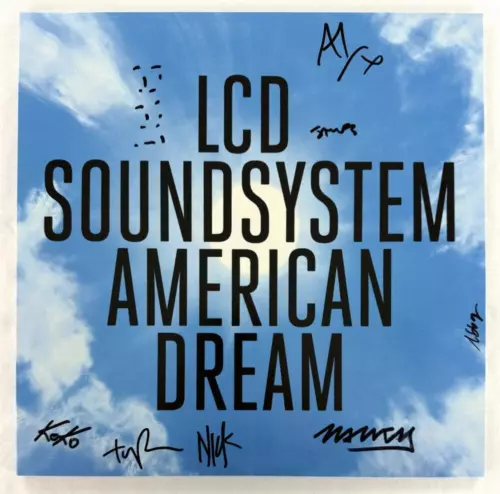 LCD SOUNDSYSTEM SIGNED AUTOGRAPH ALBUM VINYL RECORD LP – AMERICAN DREAM JSA COA COLLECTIBLE MEMORABILIA