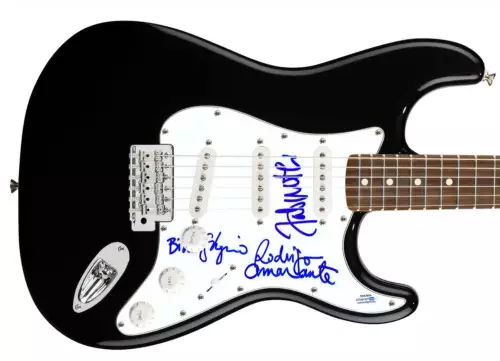 LITTLE JOY AUTOGRAPHED SIGNED GUITAR ACOA COLLECTIBLE MEMORABILIA
