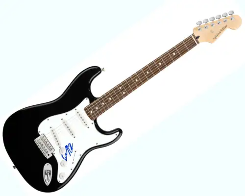 MARIAH CAREY AUTOGRAPHED SIGNED GUITAR COLLECTIBLE MEMORABILIA