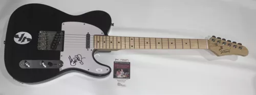 MATT SCANNELL SIGNED BLACK ELECTRIC GUITAR VERTICAL HORIZON JSA COA COLLECTIBLE MEMORABILIA
