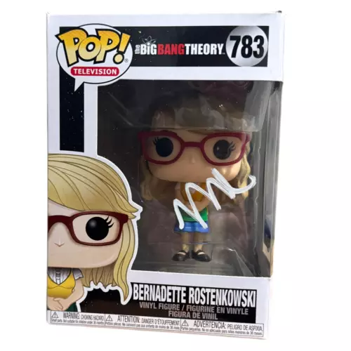 MELISSA RAUCH SIGNED BIG BANG THEORY BERNADETTE FUNKO POP 783 AUTOGRAPH BAS COA COLLECTIBLE MEMORABILIA