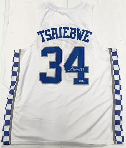 Oscar Tshiebwe Signed Autographed Kentucky Wildcats Jersey PSA/DNA COA