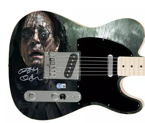 OZZY OSBOURNE SIGNED FENDER ALBUM LP CD ART GRAPHICS PHOTO GUITAR BAS WITNESS LO COLLECTIBLE MEMORABILIA
