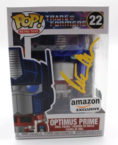 PETER CULLEN TRANSFORMERS OPTIMUS PRIME #22 SIGNED FUNKO W/BECKETT COA BP89894 COLLECTIBLE MEMORABILIA