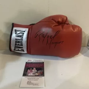 RAFAEL MARQUEZ SIGNED AUTOGRAPH EVERLAST BOXING GLOVE JSA COA HOF 2023 CHAMP