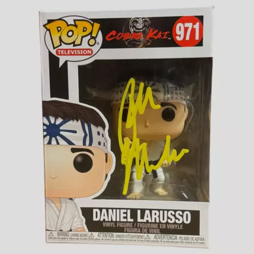 Danny Larusso (Cobra selling Kai) Signed Funko (w/COA)