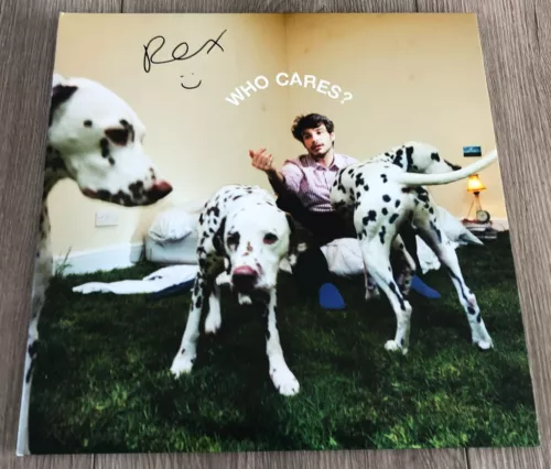 REX ORANGE COUNTY SIGNED AUTOGRAPH WHO CARES? VINYL RECORD LP ALBUM BECKETT COA COLLECTIBLE MEMORABILIA