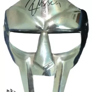 Russell Crowe signed Gladiator Helmet Mask JSA COA Rare Actor Auto Z1879