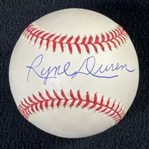 Ryne Duren Signed New York Yankees OAL Baseball Beckett COA