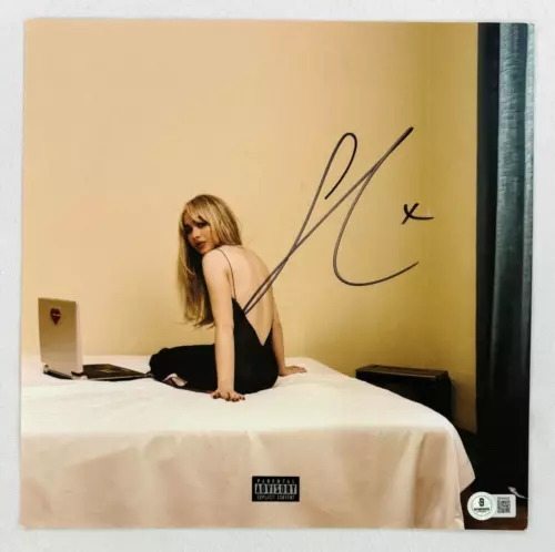 Sabrina Carpenter Signed Autograph 11x11 Emails I Can't Send