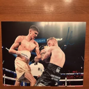 SEBASTIAN FUNDORA SIGNED AUTOGRAPH 8x10 PHOTO PICTURE COA BOXING CHAMP WBC