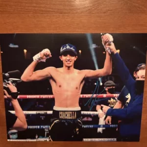 SEBASTIAN FUNDORA SIGNED AUTOGRAPH 8x10 PHOTO PICTURE COA BOXING CHAMP WBC