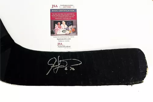 SIMON LAJEUNESSE SIGNED GRAND RAPIDS GRIFFINS GOAL STICK OTTAWA SENATORS JSA COA COLLECTIBLE MEMORABILIA