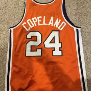 SYRACUSE ORANGE- QUADIR COPELAND SIZE XL JERSEY ROAD #24 BASKETBALL