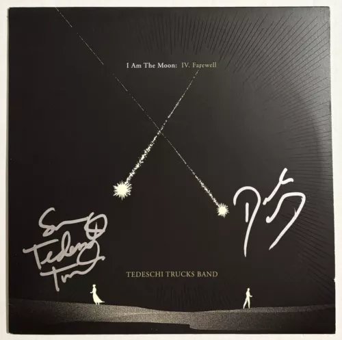 TEDESCHI TRUCKS BAND SIGNED AUTO I AM THE MOON VINYL VOL 4 DEREK SUSAN JSA COA COLLECTIBLE MEMORABILIA