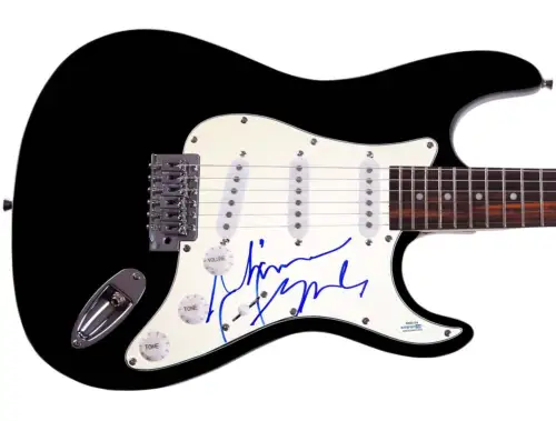 THE PRETENDERS CHRISSIE HYNDE AUTOGRAPHED SIGNED GUITAR ACOA COLLECTIBLE MEMORABILIA