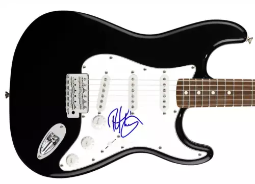 THE SIX ROBERT HARVEY AUTOGRAPHED SIGNED GUITAR COLLECTIBLE MEMORABILIA