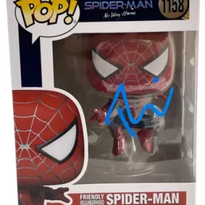 Tobey Maguire Signed Spider-Man Funko Authentic Autograph Beckett LOA