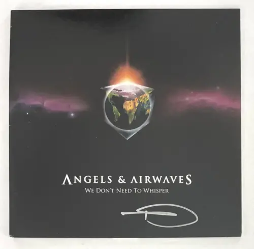 TOM DELONGE SIGNED AUTOGRAPH ALBUM VINYL RECORD LP – ANGELS & AIRWAVES JSA COA COLLECTIBLE MEMORABILIA