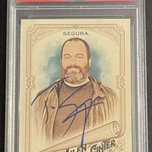 Tom Segura Signed 2018 Allen & Ginter Comedy Card Slabbed PSA/DNA Gem 10 Auto