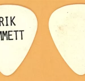 Triumph Rik Emmett Vintage Guitar Pick - 1982 Never Surrender Tour