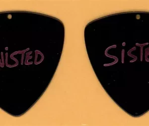 Twisted Sister Mark Mendoza Vintage Guitar Pick - 1984 Stay Hungry Tour