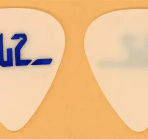 U2 Edge Vintage Guitar Pick - 1988 Rattle and Hum Tour