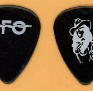 UFO Tommy McClendon Vintage Guitar Pick - 1985 Misdemeanor Tour