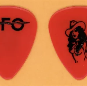 UFO Tommy McClendon Vintage Guitar Pick - 1985 Misdemeanor Tour